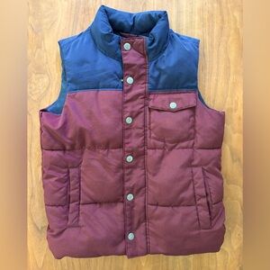 OLD NAVY Kids Large Vest - 10 / 12 Puffer Vest Vintage Style
